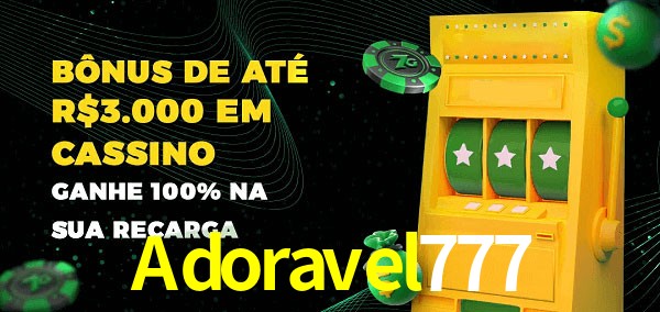 Adoravel777 melhor bônus de depósito